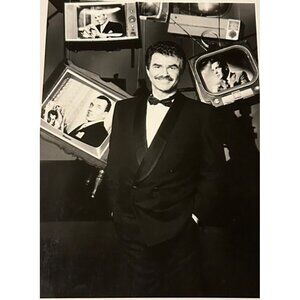 Burt Reynolds, Host of "Ed Sullivan Show II" on CBS TV Network 8x10" Wall Photo
